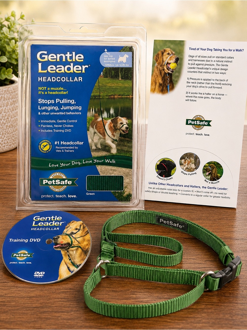 PetSafe Gentle Leader Headcollar in Green